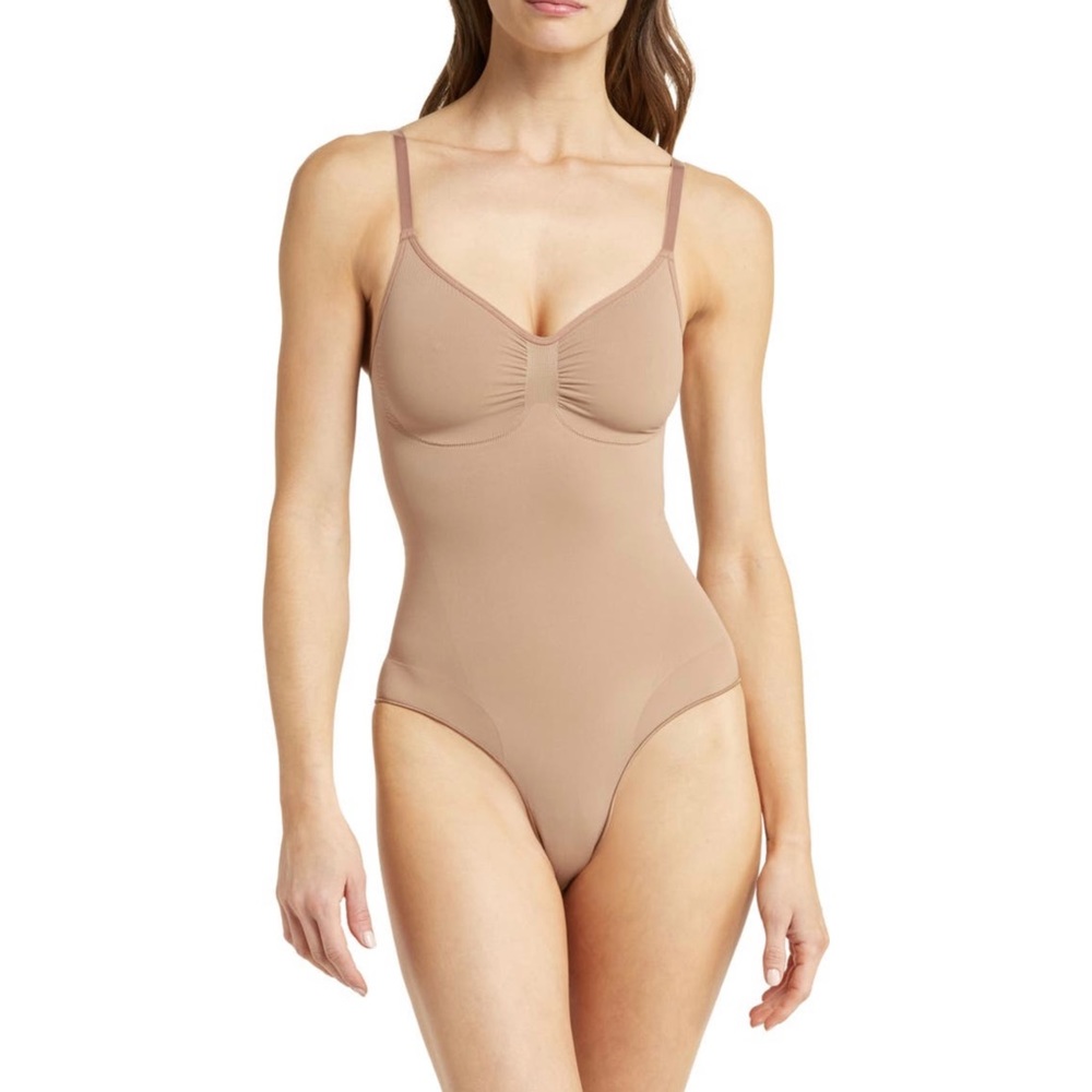 Skims, nwob, sienna, xxs, seamless sculpt, brief bodysuit